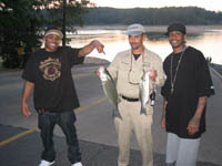 Lake Allatoona Fishing Guides - Nelly and Allan Iverson Striper Fishing Trip On Lake Allatoona!